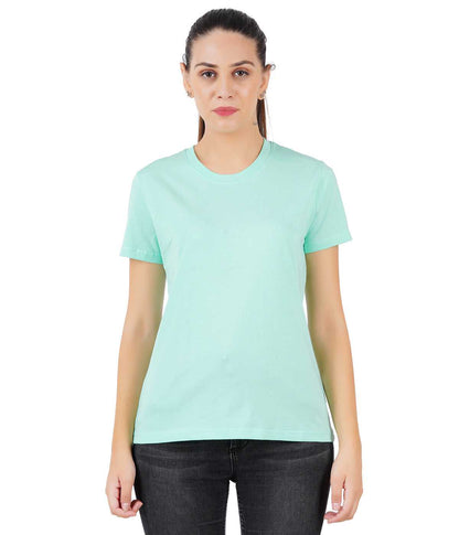 Buy mint green round neck t-shirt
