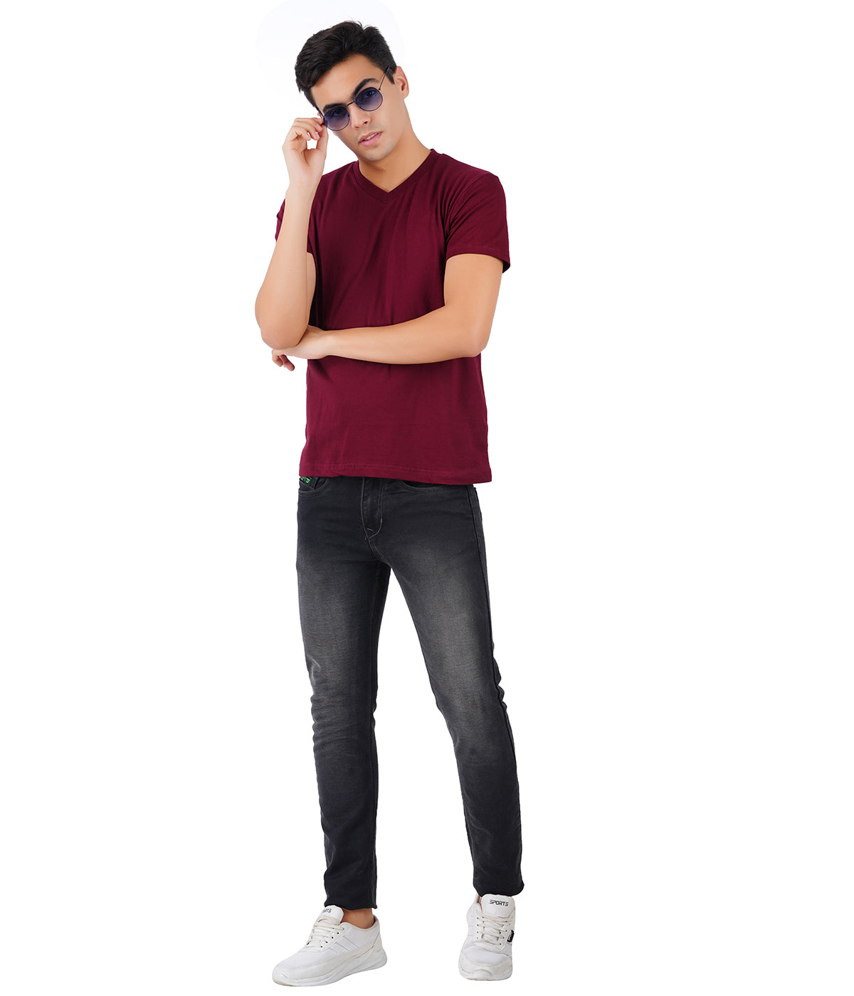 Maroon t-shirts for men